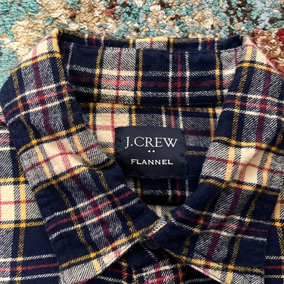 J. Crew Flannel Shirt - Picture 2 of 4